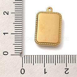 PVD-Vakuumbeschichtung 304 Edelstahlanhänger&nbsp;STAS-S148-06G
