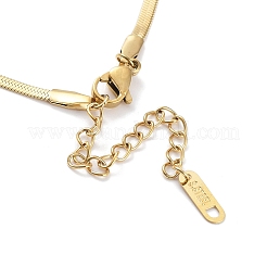 Collana con ciondolo di diamanti strass colorati&nbsp;NJEW-F318-09G