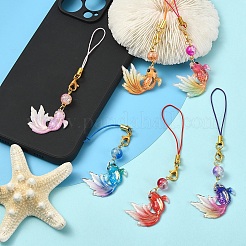 6 sangle mobile en acrylique et verre&nbsp;HJEW-YW00241