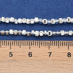Brins de perles d'hématite non magnétiques synthétiques galvanisées&nbsp;G-U003-14B