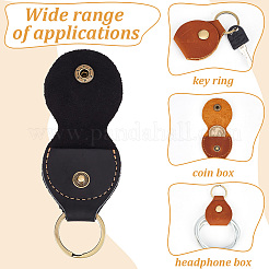 3 bolsa de almacenamiento de cuero de 3 colores&nbsp;AJEW-OC0005-20