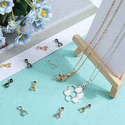140 pince à glace en alliage de 7 couleurs pour la fabrication de pendentifs&nbsp;FIND-SC0010-38A