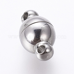 Anlaufgeschützte Magnetverschlüsse aus Edelstahl 304 mit Schlaufen&nbsp;STAS-K006-6mm-04C