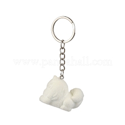 Porte-clés mignon en alliage avec résine&nbsp;KEYC-Z006-01P-A