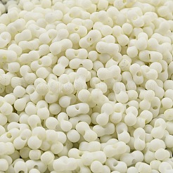 Perline di semi di vetro satinato opaco color macaron&nbsp;SEED-K009-12B-16