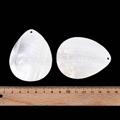 Natürlichen Süßwasser-Shell-große Anhänger&nbsp;SHEL-T020-49B