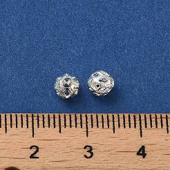 Perline distanziatrici cave in ottone&nbsp;KK-P249-03B-S