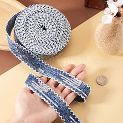 Rubans en jean en polyester&nbsp;OCOR-TAC0015-28B