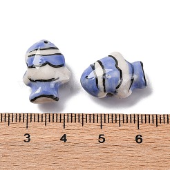 Perles en porcelaine manuelles&nbsp;PORC-R002-01C