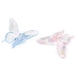 Ab Farbe transparent Acrylperlen&nbsp;TACR-T028-12M