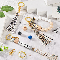 Kit de fabrication de bracelet porte-clés bricolage&nbsp;DIY-TA0004-40