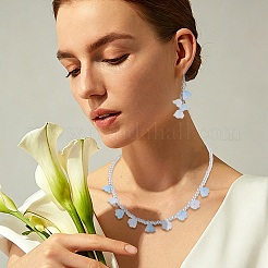 38 breloques en verre&nbsp;GLAA-TADJ0001-19A