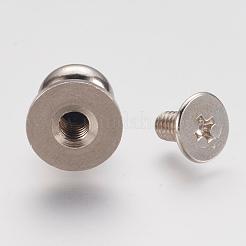 Messing Schubladengriff der Schmuckschachtel&nbsp;KK-WH0004-03P-10mm