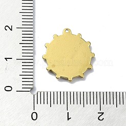 Ionenplattierung (IP) 304 Edelstahlanhänger&nbsp;STAS-B058-19G-06