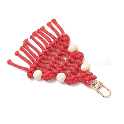 Decorazione pendente in cotone per albero di Natale&nbsp;HJEW-TA00407