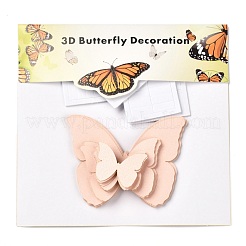 Pegatinas de pared de plástico 3d&nbsp;DIY-F077-04D