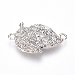 Connettori in ottone micro pavimentato in zirconia cubica&nbsp;ZIRC-I032-41