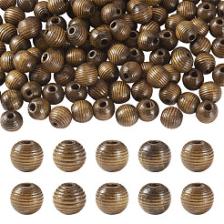 Abalorios europeos de madera&nbsp;WOOD-TA0003-10A