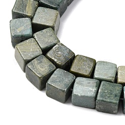 Stränge natürlicher Shoushan-Jadeperlen&nbsp;G-B155-C03-8x8mm
