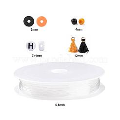 3 colores 1155 piezas diy tema de halloween pulseras elásticas que hacen kits&nbsp;DIY-LS0001-22A