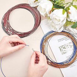 Edelstahldraht Kordel diy Schmuck machen&nbsp;TWIR-UN0001-04