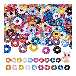 200 Stück 20 Farben Harz Handwerk Puppenauge&nbsp;DIY-PH0031-85