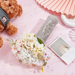 Poignée de bouquet en strass de verre&nbsp;DIY-BC00007