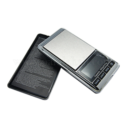 Scala digitale, bilancia tascabile, nero, valore: 0.1 g ~ 300 g, 115x63mm