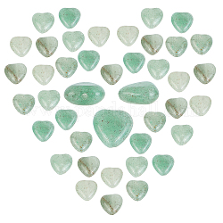 SUNNYCLUE Natural Green Aventurine Beads Strands, Heart, 10x10x5mm, Hole: 1mm, about 40pcs/strand, 15.30 inch(38.86cm), 1strand/box