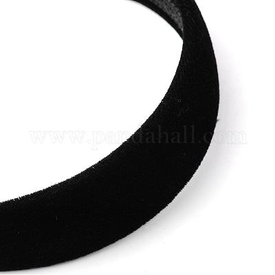 Fasce Per Capelli Unisex In Plastica - Set Da 6, Morbide E Antiscivolo, Colore Nero - 3