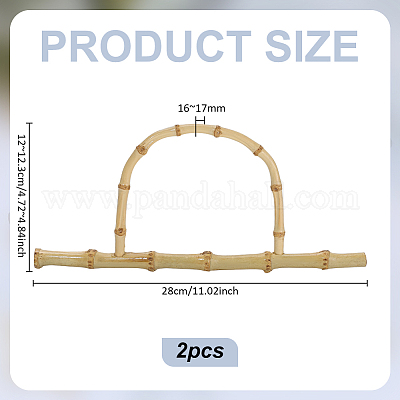 Bambustaschengriffe&nbsp;DIY-WH0750-206-1