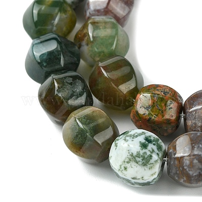 Natur Indien Achat Perlen Stränge&nbsp;G-H023-A06-01-1