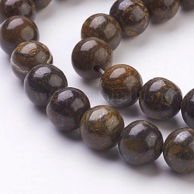 Natur Bronzit Perlen Stränge&nbsp;G-Q605-25-1