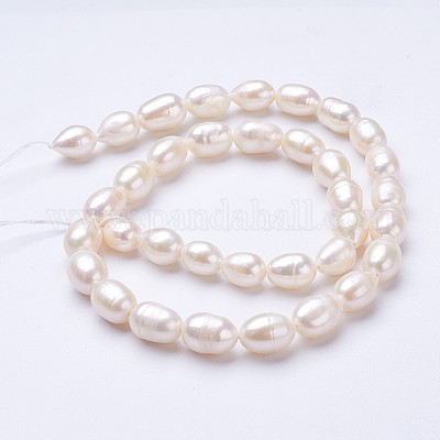 Brins de perles de culture d'eau douce naturelles&nbsp;PEAR-P002-13-01-1