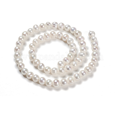 Wholesale Natural Cultured Freshwater Pearl Beads - Pandahall.com