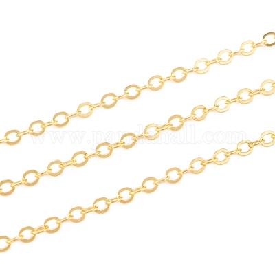 Catene portacavi ovali piatte in ottone&nbsp;CH030-G-1