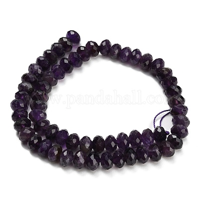 Natürlichen Amethyst Perlen Stränge&nbsp;G-C280-A07-02-1