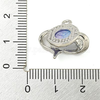 Anhänger aus Legierung und Harz&nbsp;LS-PALLOY-S029-01A-02-1