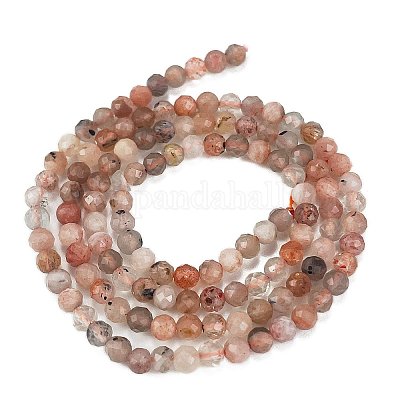 Natürliche sunstone Perlen Stränge&nbsp;X-G-L597-C01-01-1