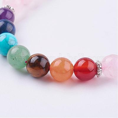 Bracciali elastico gemstone&nbsp;BJEW-F262-B03-1