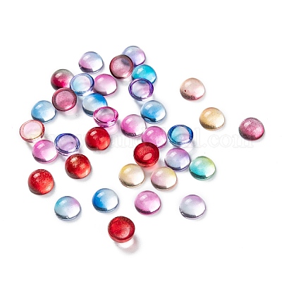 Wholesale Transparent Glass Cabochons 