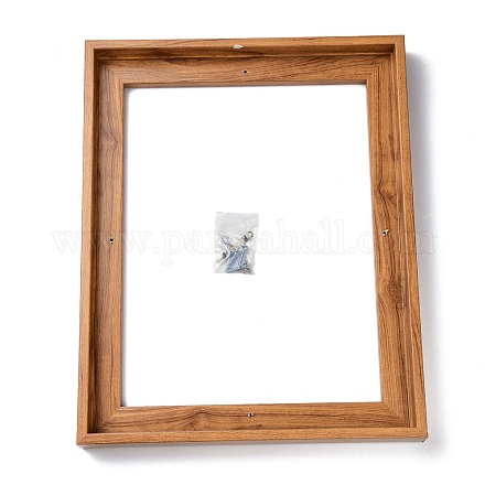 (vente de clôture défectueuse: éraflure) cadre photo en fer rectangle DIY-XCP0001-59-1