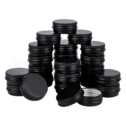 Round Aluminium Tin Cans CON-WH0079-17A-1