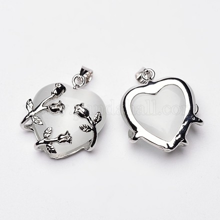 Valentine Idea for Her Gifts Cat Eye Pendants X-CE-H006-05-1