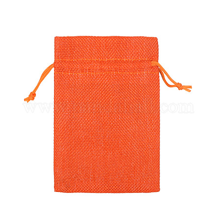 Borse con coulisse in lino CON-PW0001-072D-1