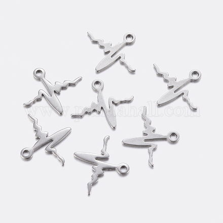 304 Stainless Steel Charms STAS-F159-45P-1