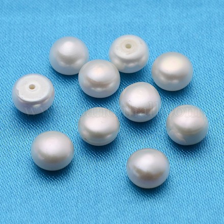 Perlas naturales cultivadas de agua dulce de grado A. PEAR-L005-04-1