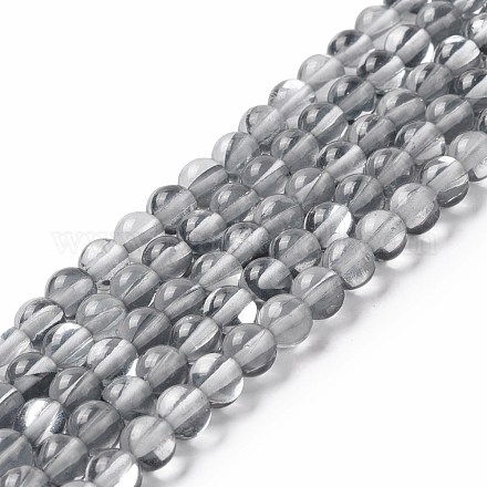 Chapelets de perles en pierre de lune synthétique G-E573-02A-03-1