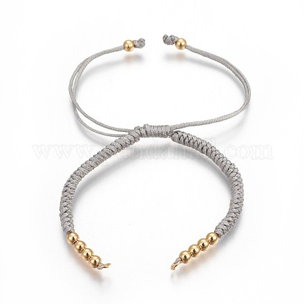 Fabrication de bracelets de perles tressées en nylon BJEW-F360-F03-1