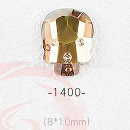 Rhinestone arte de uñas decoración accesorios MRMJ-S011-017C-1